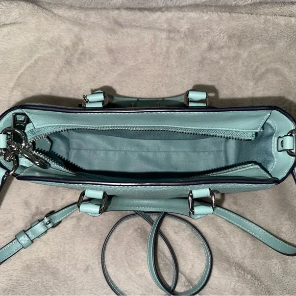 Coach Blake Mini Carryall Pebble Leather Women's Bag - Picture 5 of 7